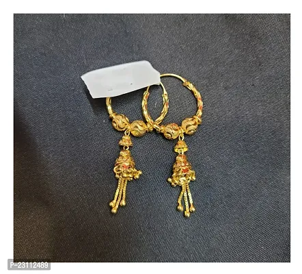 Women Stylish Alloy Earrings Daly use 2 Gram Maicro Gold