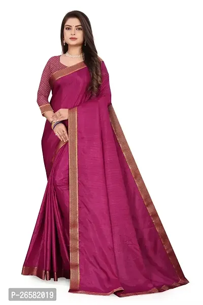 Stylish Georgette Pink Woven Design Saree with Blouse piece For Women-thumb0