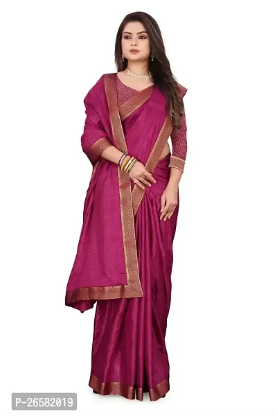 Stylish Georgette Pink Woven Design Saree with Blouse piece For Women-thumb3