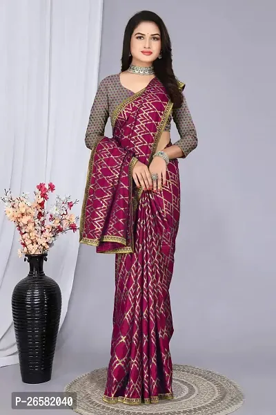 Stylish Cotton Silk Purple Woven Design Saree with Blouse piece For Women-thumb3