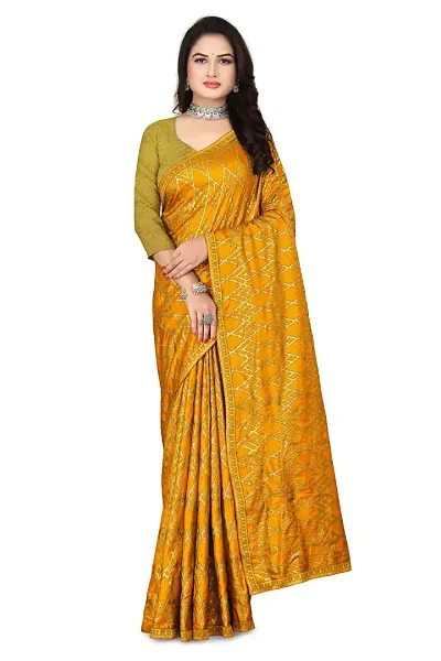 Hot Selling Cotton Silk Saree with Blouse piece 