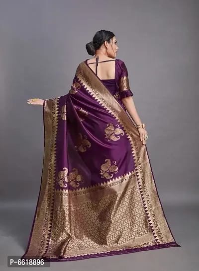 Trendy Art Silk with Jacquard Work Saree for Women-thumb2