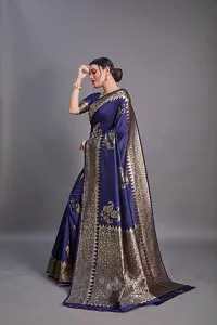 Trendy Art Silk with Jacquard Work Saree for Women-thumb3