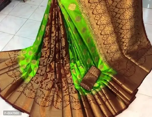 Beautiful Lichi Silk Jacquard Work Saree for Women