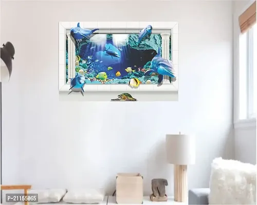 Colorful fish in aquarium drawing by pastel Acrylic Print by Elena Sysoeva  - Pixels