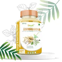 Divyashree Ashwagandha Capsule Immune and Testosterone Boosting, Anti-stress Support 60 Ayurvedic Capsule Jeevan Care Ayurveda-thumb1