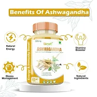 Divyashree Ashwagandha Capsule Immune and Testosterone Boosting, Anti-stress Support 60 Ayurvedic Capsule Jeevan Care Ayurveda-thumb2