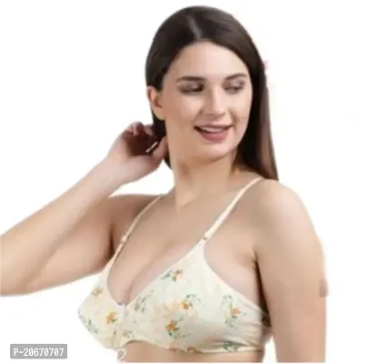 Stylish Cotton Printed Bras For Women