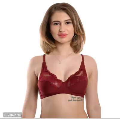 Stylish Cotton Solid Bras For Women