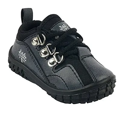 BUNNIES Sports Running Shoe for Kids (1 to 5 Years) Kids Shoe Black