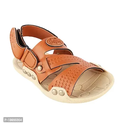 Bunnies Footwear Unisex-Child's Tan Fashion Sandal - 10 UK-thumb0