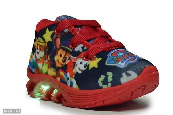 BUNNIES Baby Boys and Baby Girls LED Leight Indian Walking Shoes-thumb0