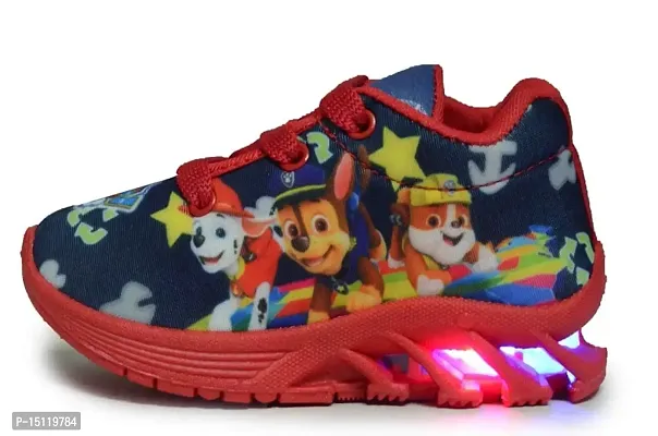 BUNNIES Baby Boys and Baby Girls LED Leight Indian Walking Shoes-thumb2