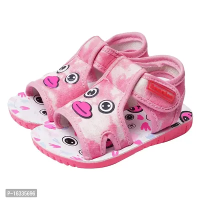 Bunnies Pink  Chu Chu Kids Sandals-thumb0