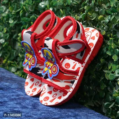 Buy Kidsville Kids Girls Printed Yellow Velcro Sandals Online at Best  Prices in India - JioMart.