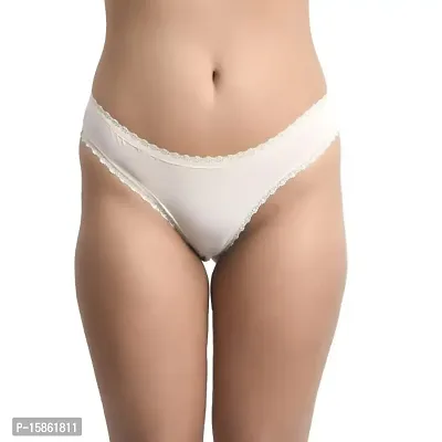 Buy Women's Nylon Spandex Mid Waist Nude Hip Cut Brazilian Bikini Panty  (Nude, XL)-PID40913 Online In India At Discounted Prices