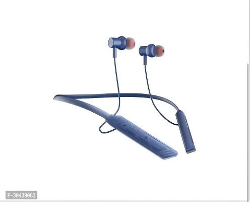 Prime Neckband with 24Hrs Music Playtime  Minimum 14 Hrs Call Backup Blue