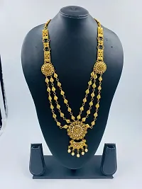 Stylish Golden Alloy Topaz Jewellery Set For Women-thumb2