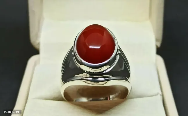 NAMDEV GEMS Sulemani Stone Ring Natural & Original Hakik/Akik Gemstone Silver  Ring 8.7 Carat For Men And Women : Amazon.in: Jewellery