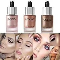 CONIC London Waterproof Illuminator Smooth Shine Liquid Highlighter 3D Glow shine Highlighter-thumb1