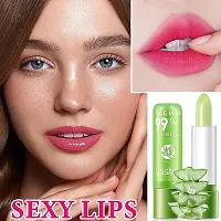 Moisture Aloe Vera Natural Temperature Changed Colour Long-Lasting Nourish Protect Lips Care Lip Balm Lipstick Set of 4-thumb3