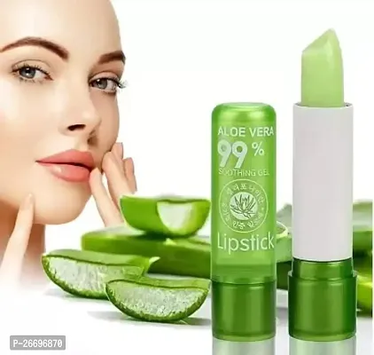 Color changing aloe Vera lipstick| Red lipstick| Moisture Lip Balm-thumb0