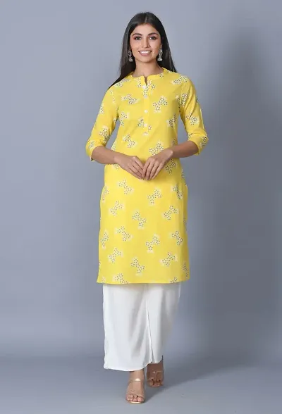 Contemporary Chikankari Straight Kurta For Women