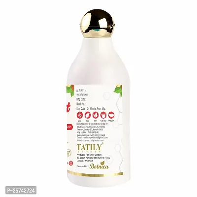 Tatily London Hazelnut Bodywash Powered by Botnica for Exfoliating and Hydrating | Rock Salt  Coffee Extract Shower Gel | Free of Parabens  Silicones | Dermatologically Tested - 300ml-thumb5