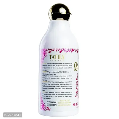 Tatily London British Rose Bodywash - De Tan Shower Gel | Glycerin  Neem Extract | Paraben  Silicone-Free | Dermatologically Tested | 300ml-thumb5