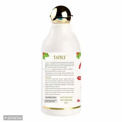 Tatily London Hazelnut Bodywash Powered by Botnica for Exfoliating and Hydrating | Rock Salt  Coffee Extract Shower Gel | Free of Parabens  Silicones | Dermatologically Tested - 300ml-thumb4