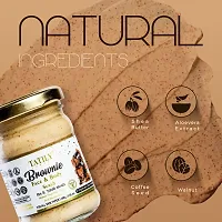 Tatily London Brownie Face  Body Scrub - Deep Exfoliator for Glowing Skin with 100% Natural Extracts, 100g (Pack of 1)-thumb3