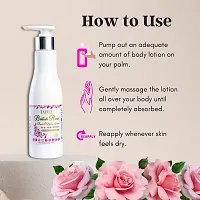 Tatily London British Rose Face  Body Lotion | Deep Nourish Lotion | Heals, Repairs, and Smoothes the Skin | Suitable for All Skin Types | 24-Hour Moisturization - 200g-thumb2