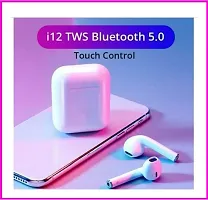 TOUCH SENSOR BUDS  TWS Bluetooth 5.0 Wireless Earbuds， No Pain When Worn for A Long Time, No Drop During Exercise ，Stereo Headphones in Ear Built in Mic Headset Premium Sound with Deep Bass for Sport-thumb3