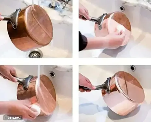 Pitambari Shining Powder for Brass Copper and Aluminum Articles (1kg)  Dishwashing Detergent-thumb4