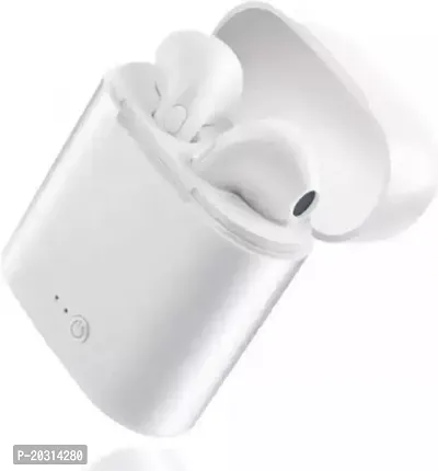 I7 TWS Bluetooth Headset - White Bluetooth Headset with Mic Bluetooth Headset Bluetooth Headset  (White, In the Ear)-thumb5