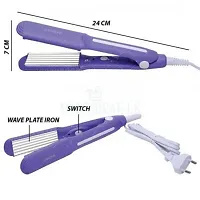 Professional SX-8006 Hair Crimper Beveled edge for Crimping Hair, Styling and volumizing with Ceramic Technology for gentle and frizz-free New Crimping Electric Hair Tool - Assorted-thumb3