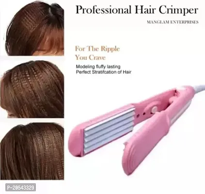 SX-8006 Hair Crimper Electric Hair Styler Hair Crimper Classic Hair Crimper SX-8006 Hair Styler Straightener Hair Styler (Multi-Color)-thumb2