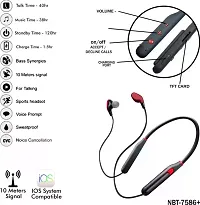 Bullet Neckband Splash-Proof Sport Stereo High Bass Sound Wireless headphone K7 Bluetooth Headset  (Assorted, In the Ear)-thumb4