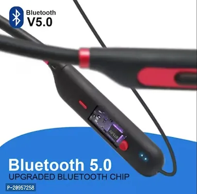 Bullet Neckband Splash-Proof Sport Stereo High Bass Sound Wireless headphone K7 Bluetooth Headset  (Assorted, In the Ear)-thumb2
