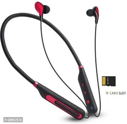 Bullet Neckband Splash-Proof Sport Stereo High Bass Sound Wireless headphone K14 Bluetooth Headset  (Assorted, In the Ear)-thumb0