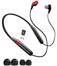 Bullet Neckband Splash-Proof Sport Stereo High Bass Sound Wireless headphone K14 Bluetooth Headset  (Assorted, In the Ear)-thumb4