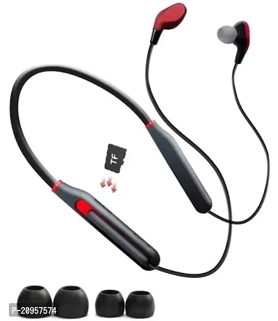 Bullet Neckband Splash-Proof Sport Stereo High Bass Sound Wireless headphone K14 Bluetooth Headset  (Assorted, In the Ear)-thumb5
