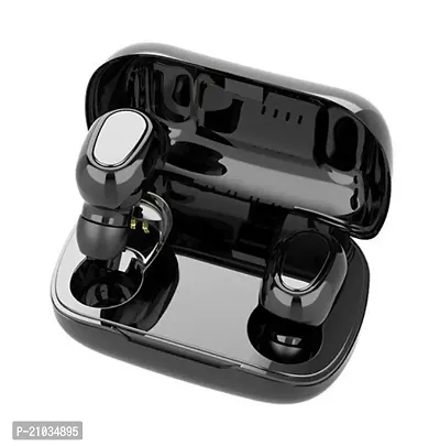 L21 Black TWS Bluetooth Earbuds with Charging Case, HIFI Sound and Bass - Black, True Wireless, In Ear-thumb0