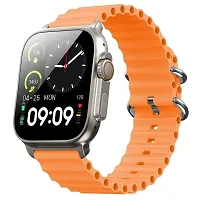 S8 Ultra Smart Watch Men 4G Network BT Call GPS Ultra S8 Smart Watch Smartwatch  (Orange Strap, Free Size)-thumb2