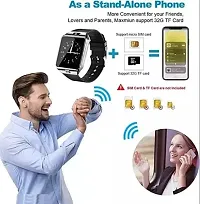 DZ09 Smart Watch Accessories with Camera, Touch Screen, Sim Card  SD Card Support for Smartphones (Assorted, Free Size)-thumb3