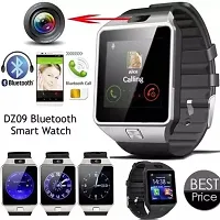 DZ09 Smart Watch Accessories with Camera, Touch Screen, Sim Card  SD Card Support for Smartphones (Assorted, Free Size)-thumb2