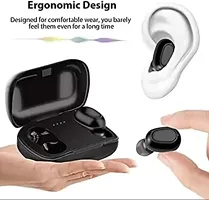 L21 In-Ear TWS Earbuds Buds 5.1 Bluetooth Headset with Mic (Black, True Wireless)-thumb2
