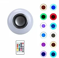 Led Music Bulb High Power Portable Bluetooth Speaker with Powerful Stereo Sound and Mic for Calling Function for All Smartphone Mobile Laptop.-thumb2