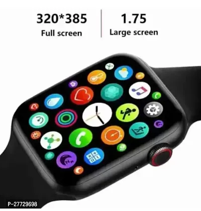 T500 Smart Watch for Men and Women with Bluetooth Calling, 1.69 HD Display, IP67 Water Resistant, Long Battery Life, 25+ Sport Modes,SpO2  Health Monitoring, Smart Watch with 200+ Watch Face - Black-thumb5