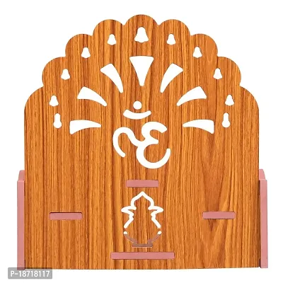 PRIMEFAIR Wooden Wall Mounted Hanging Puja Temple Wood God Stand for Pooja Room | Mandir Devghar Stand Temple Home Temple Home Wall Temple Waterproof (TEMPLE-0258)-thumb4